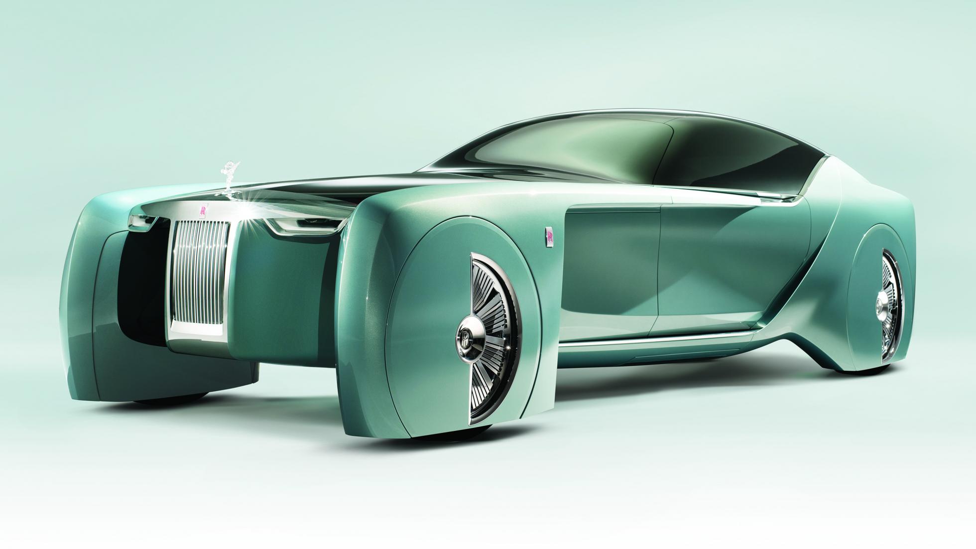 Rolls Royce Future Concept front cross view