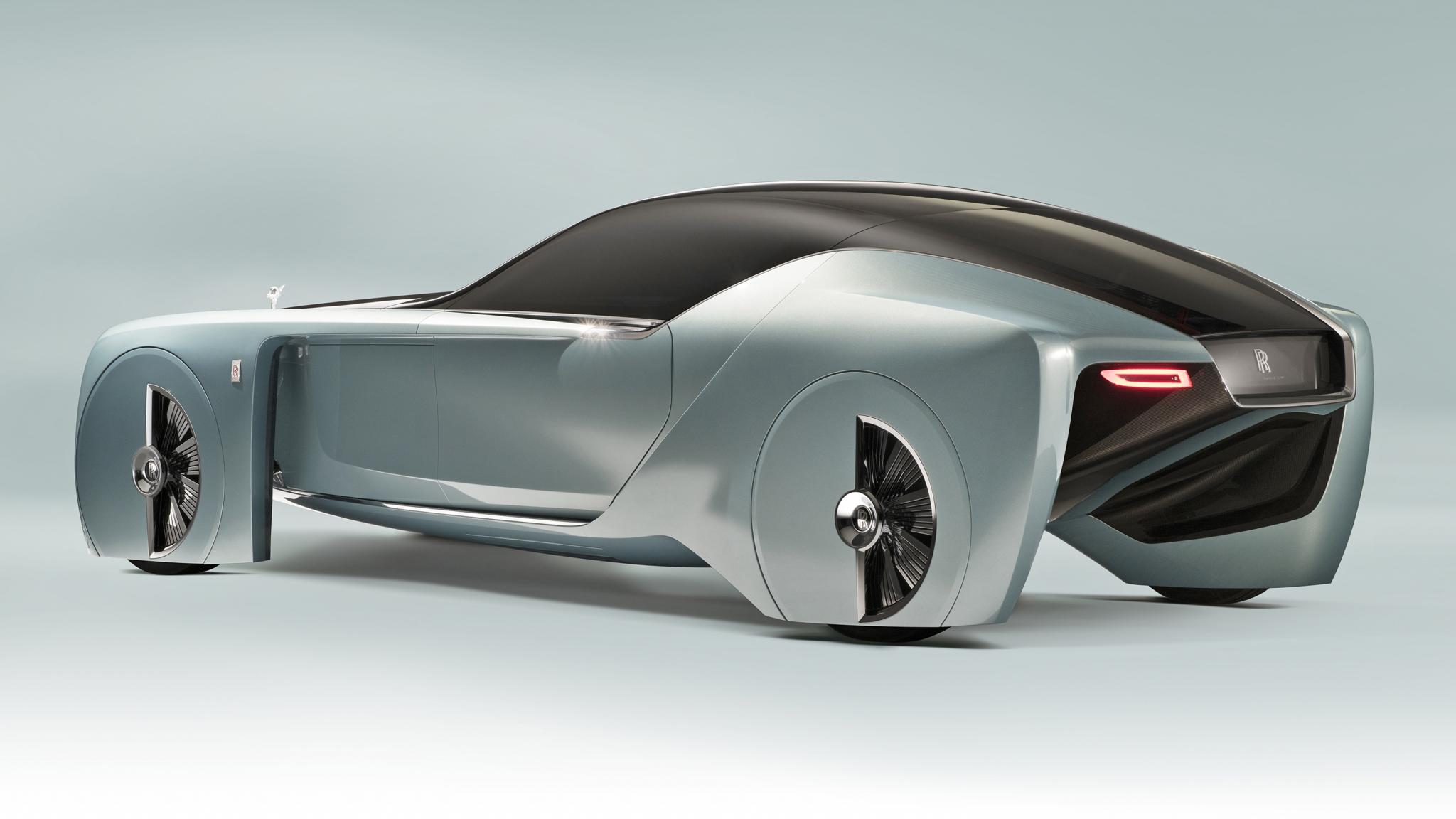 Rolls Royce Future Concept rear cross view