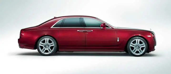 Rolls Royce Ghost Series 2 Extended Wheelbase Exterior side view