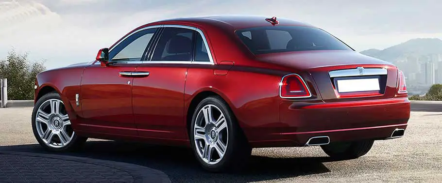 Rolls Royce Ghost Series 2 Extended Wheelbase Exterior rear view