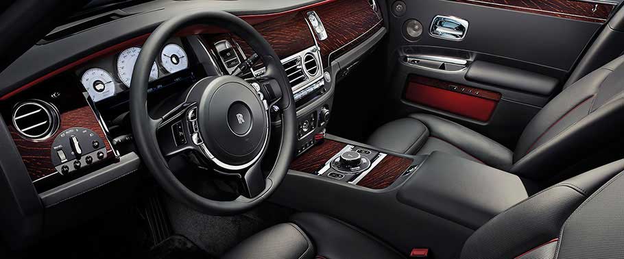 Rolls Royce Ghost Series 2 Extended Wheelbase Interior steering