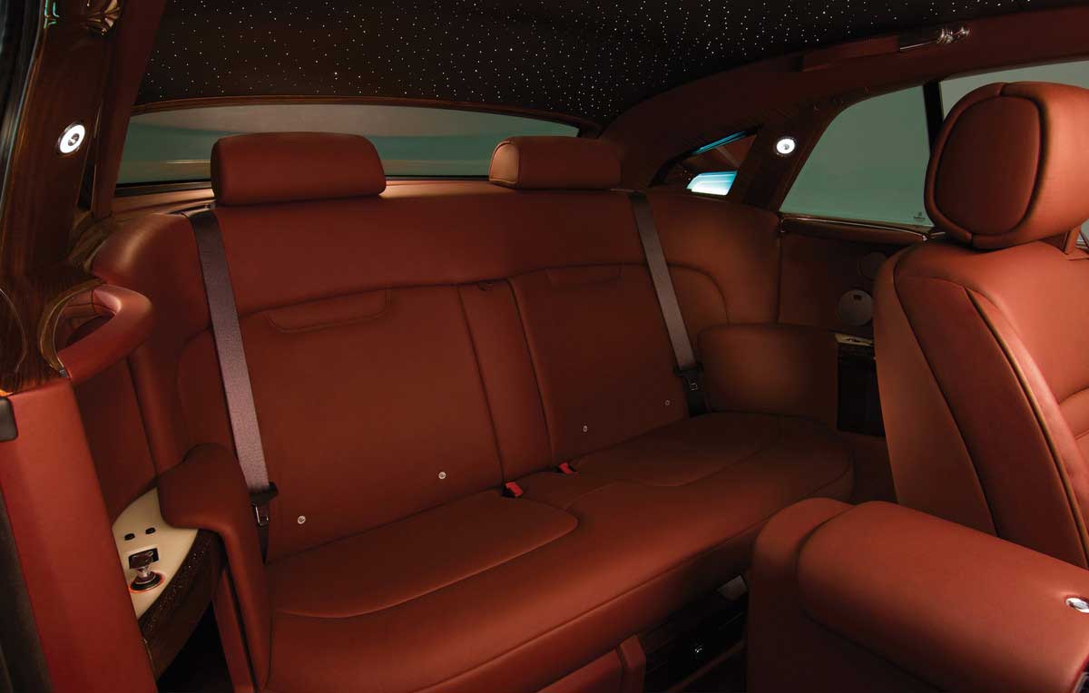 2014 Rolls Royce Phantom Coupe Interior rear seats