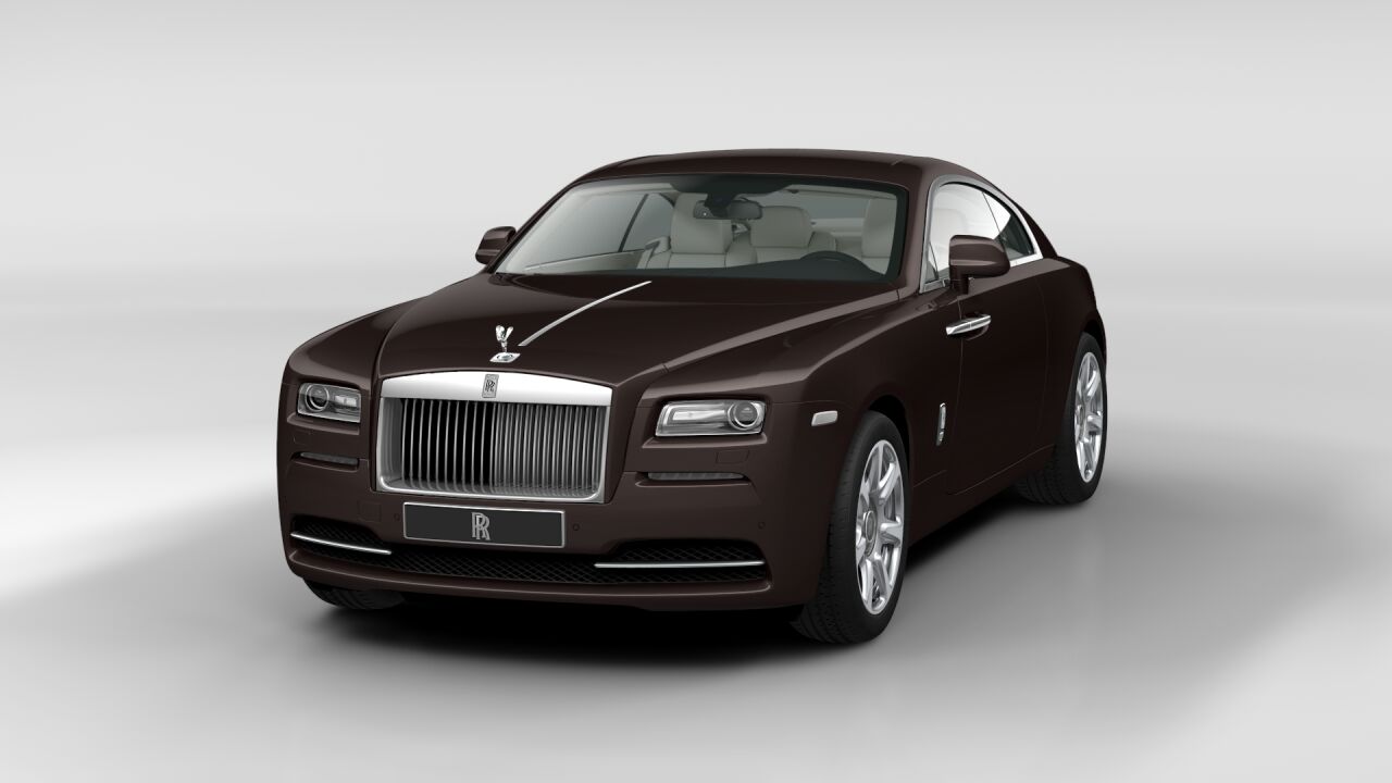 Rolls Royce Wraith Coupe front cross view