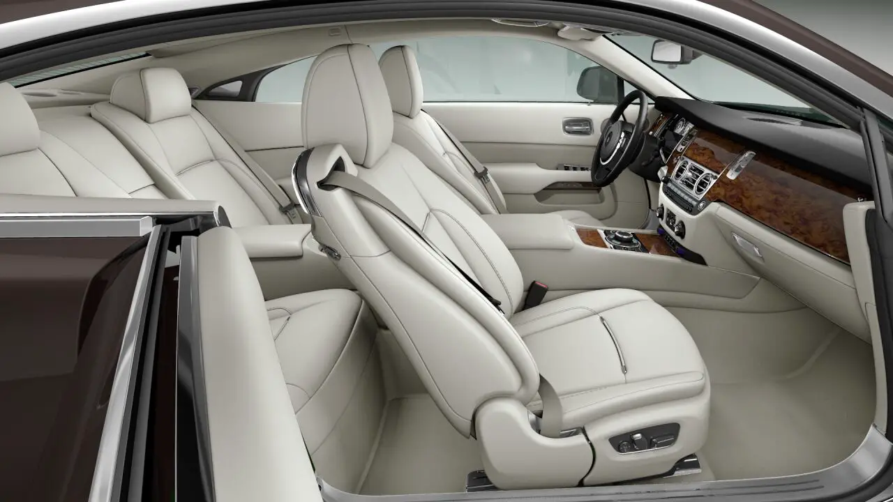 Rolls Royce Wraith Coupe interior front view