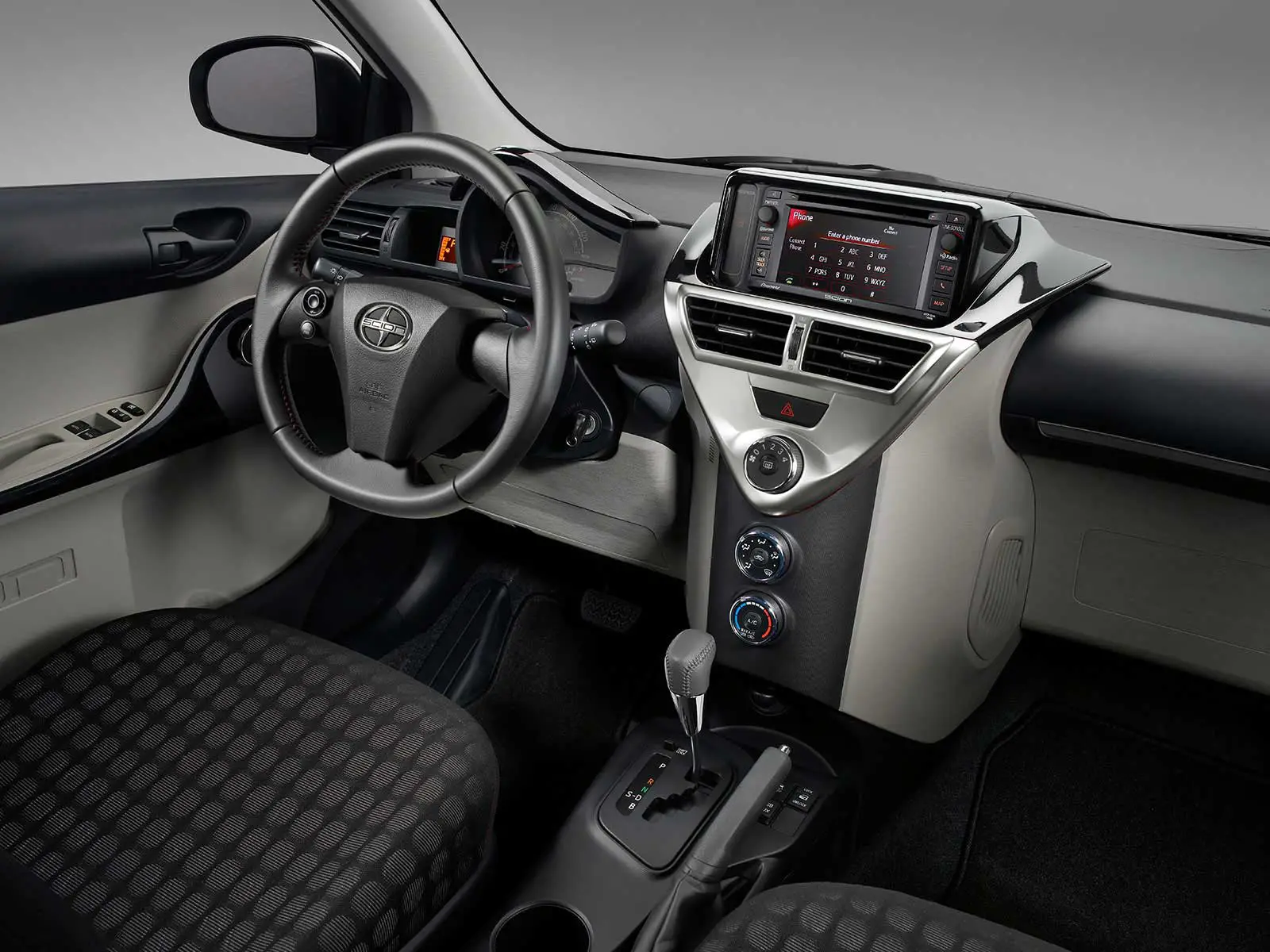 Scion iQ Hatchback Interior steering