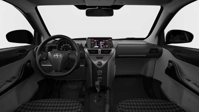 Scion iQ Hatchback Interior front view