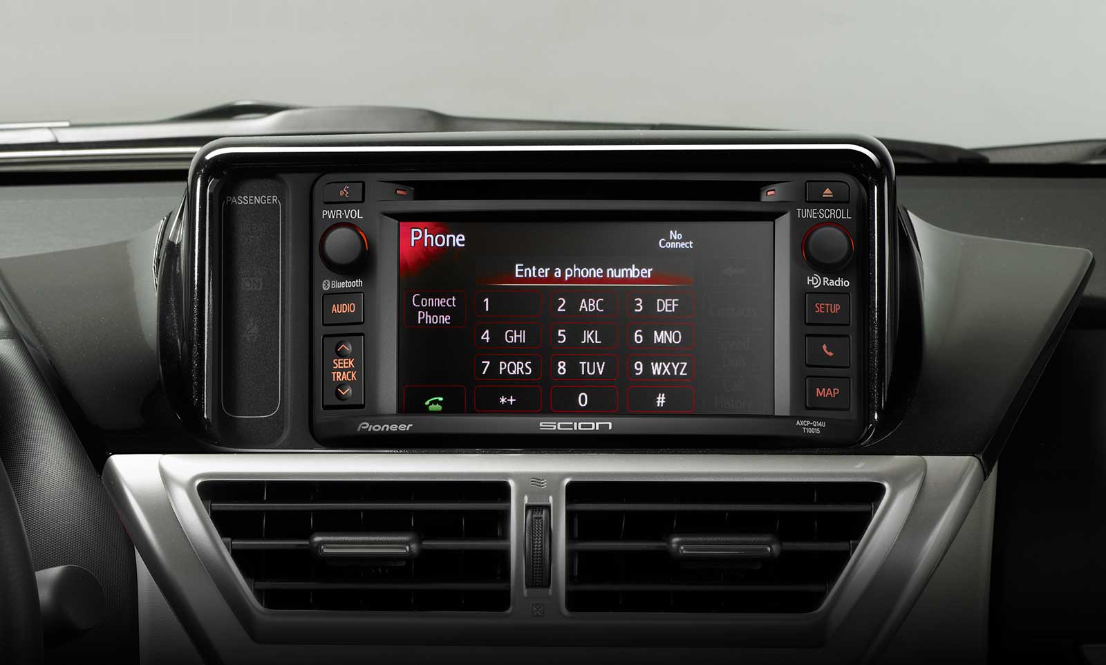 Scion iQ Hatchback Interior