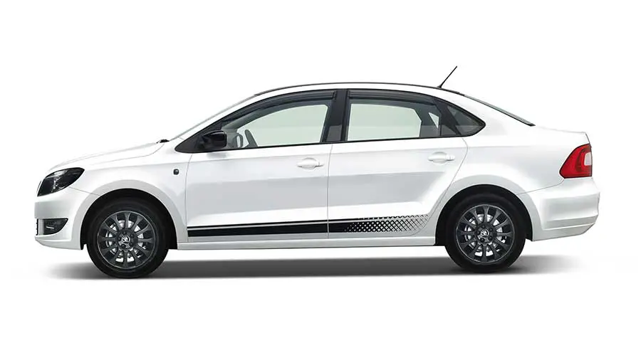 Skoda Rapid 1.5 TDI Ambition Plus AT Exterior Side View