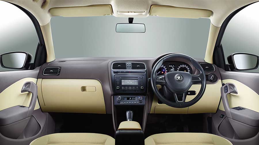Skoda Rapid 1.5 TDI Ambition Plus Interior Seats