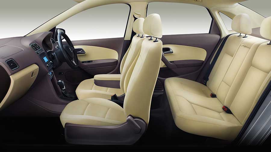 Skoda Rapid 1.5 TDI Elegence Black Package Interior Front and Rear Seats