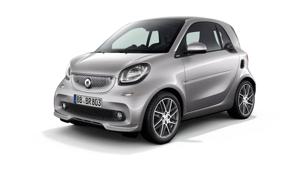 Smart BRABUS Fortwo front cross view
