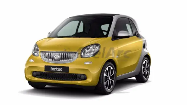 Smart Fortwo Prime Coupe front cross view