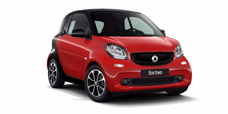 Smart Fortwo Proxy Coupe Available Colors