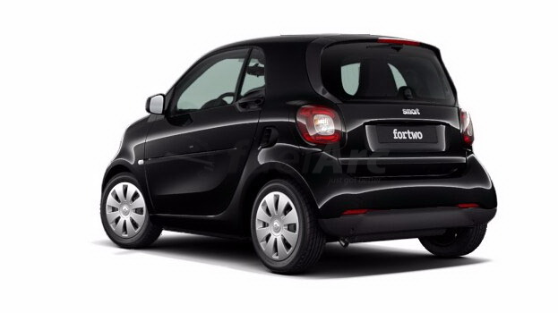 Smart Fortwo Proxy Coupe rear cross view