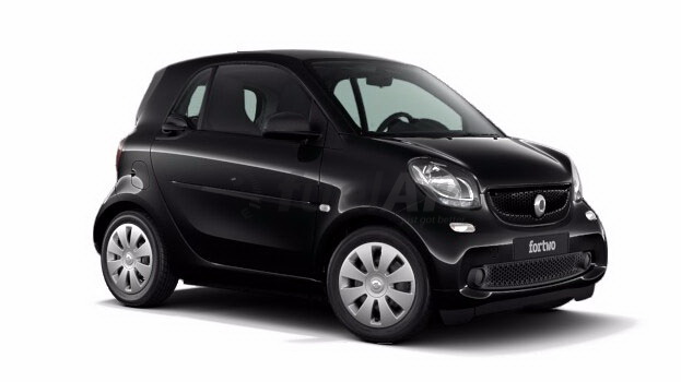 Smart Fortwo Proxy Coupe front cross view