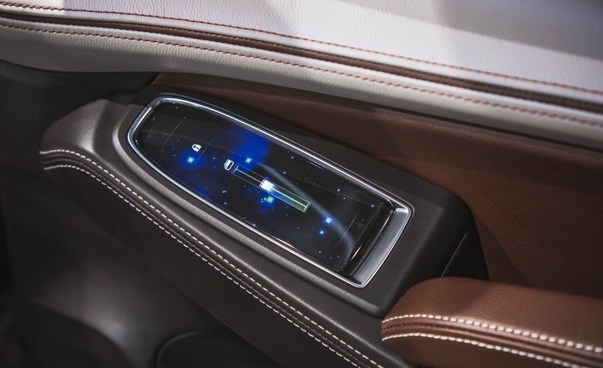 Subaru Ascent 2018 interior side mirror control 