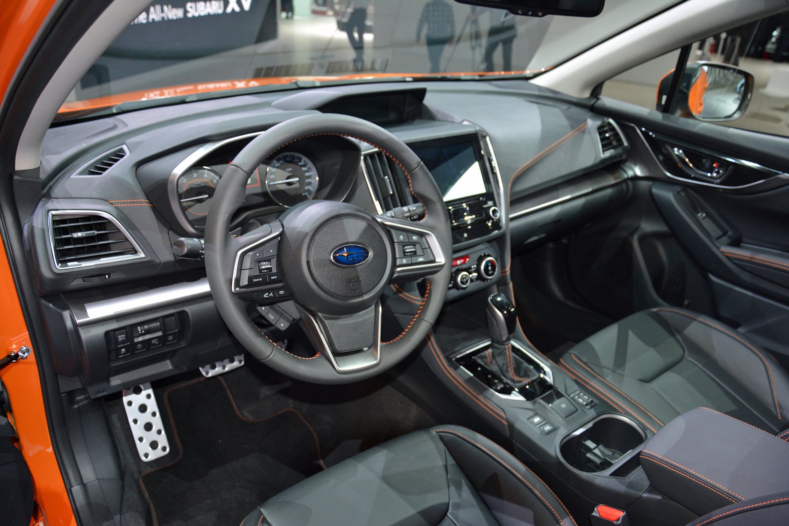 Subaru XV 2018 interior front view