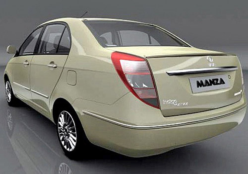 Tata Manza CS rear cross view