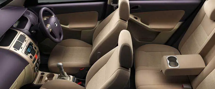 Tata Manza EX Quadrajet Interior seats