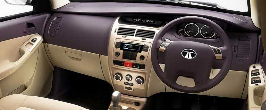 Tata Manza GLS Interior steering