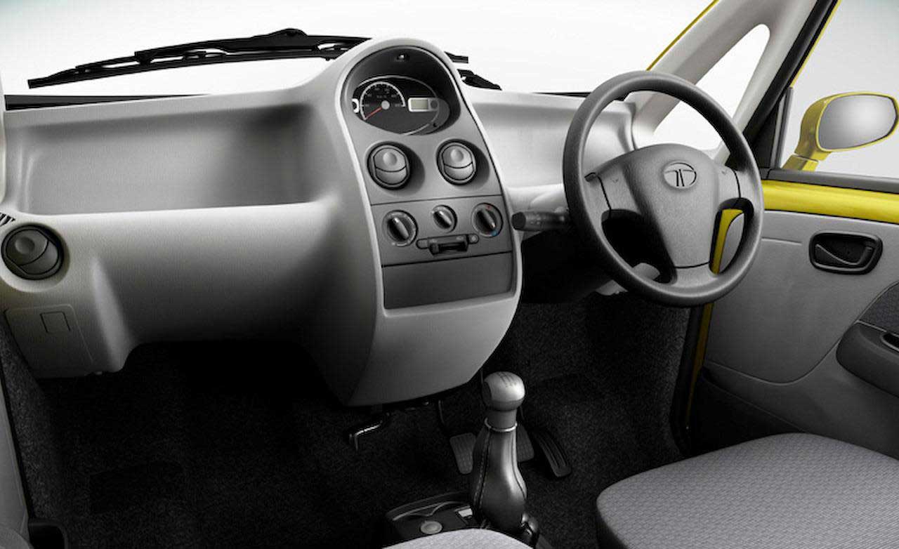 Tata Nano AMT Interior steering