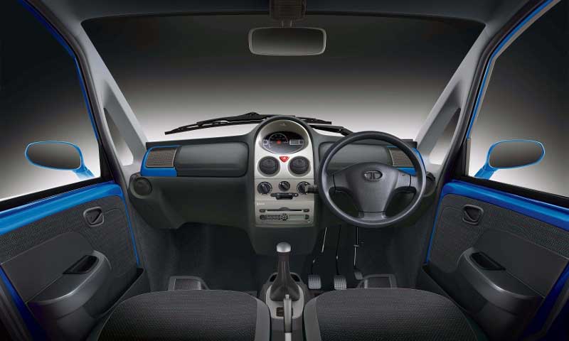 Tata Nano CNG emax CX Interior Front View