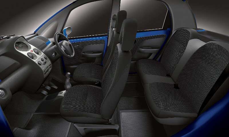 Tata Nano CX Interior Seats