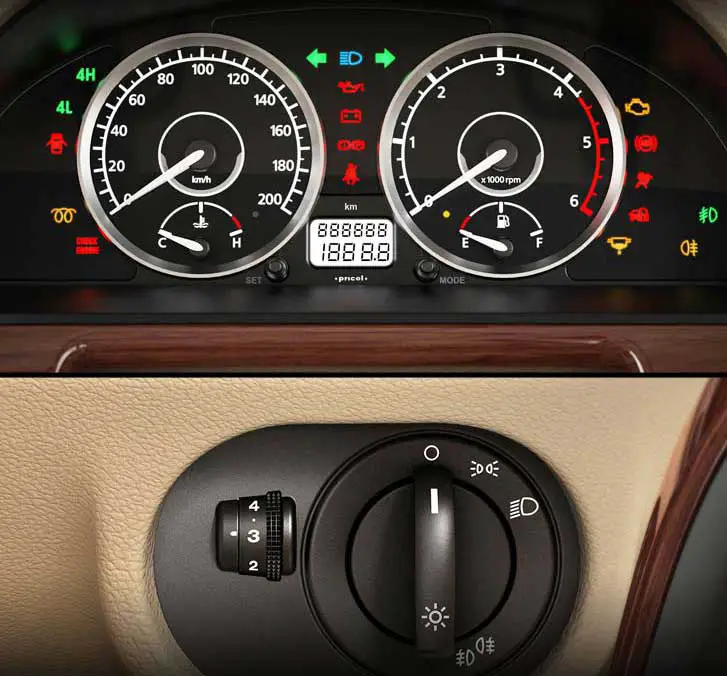 Tata Safari Storme 2.2 EX 4x2 Interior speedometer