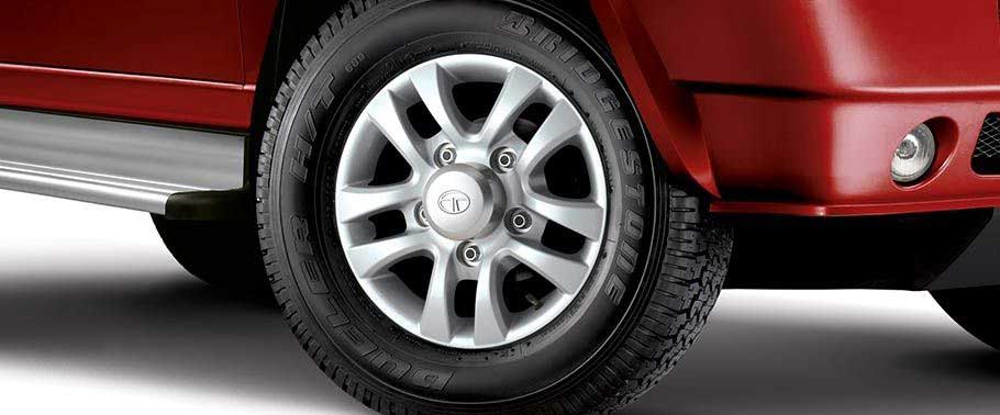Tata Sumo Gold LX BS III Exterior wheel