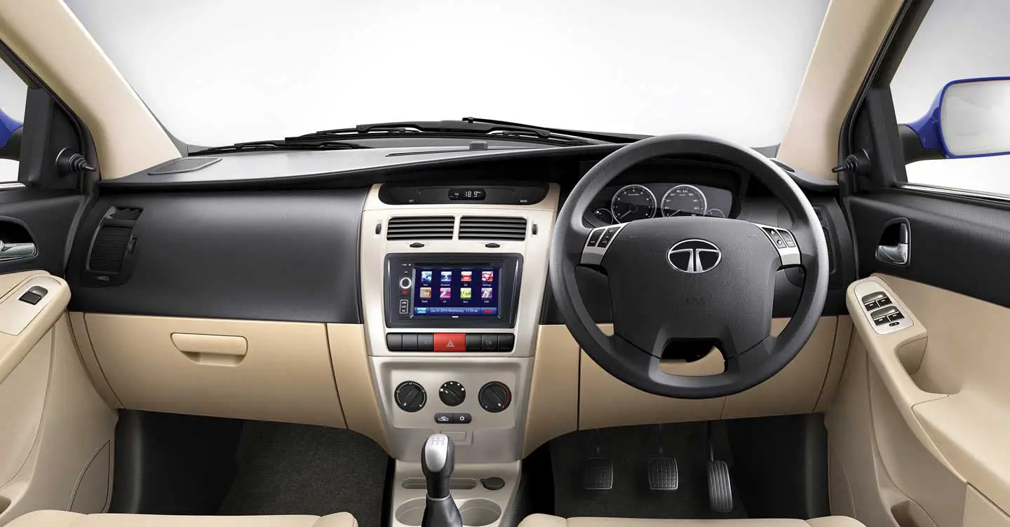 Tata Vista Tech VX BSIV Interior steering