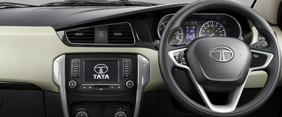 Tata Zest Quadrajet 1.3 75PS XMS Diesel front cross view