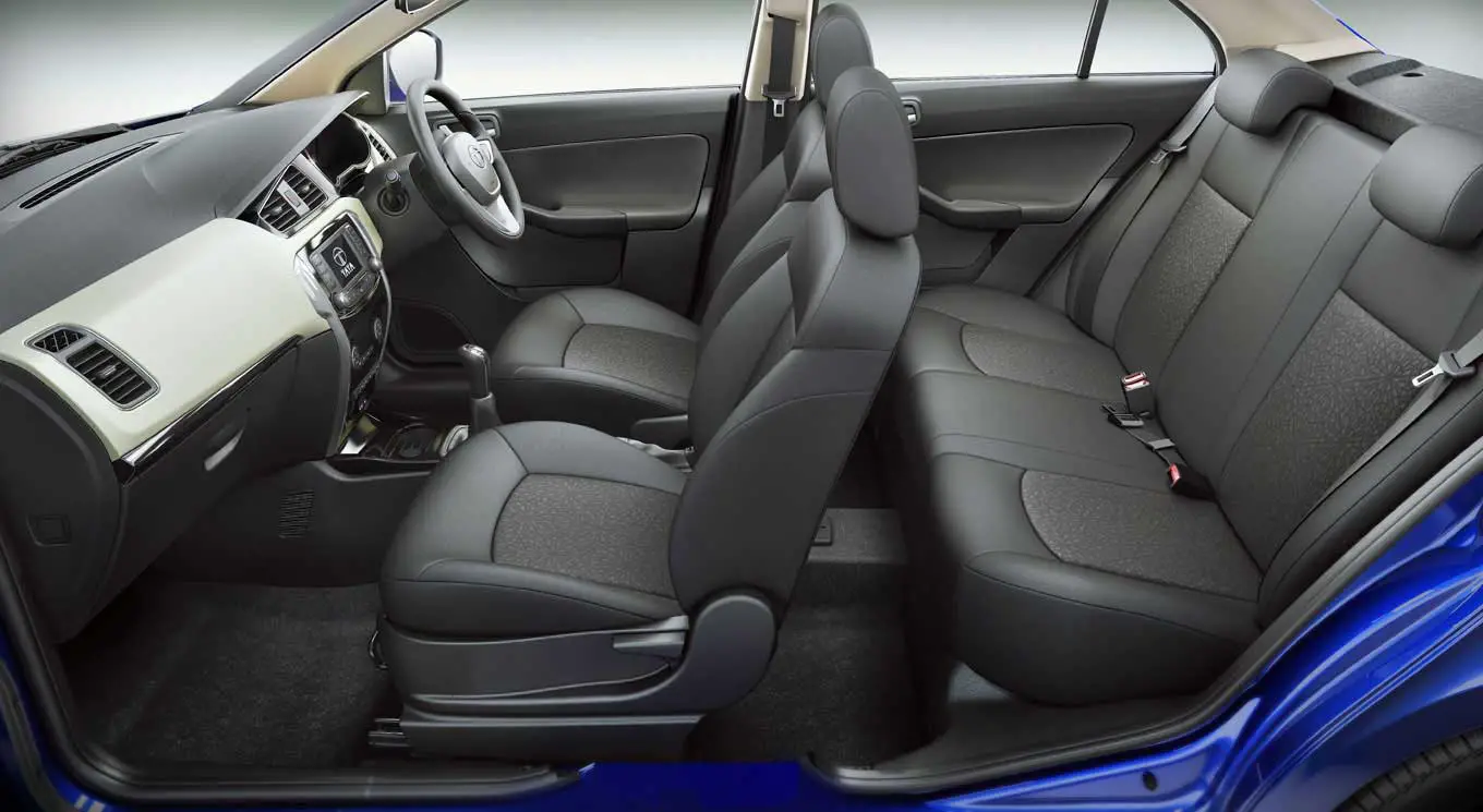 Tata Zest Quadrajet 1.3 XM Diesel Interior seats