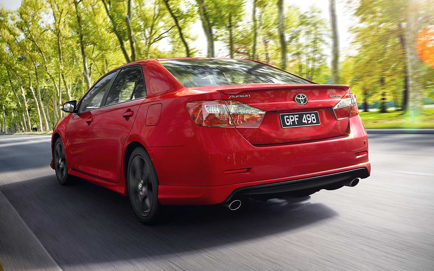 Toyota Aurion AT-X Exterior rear view