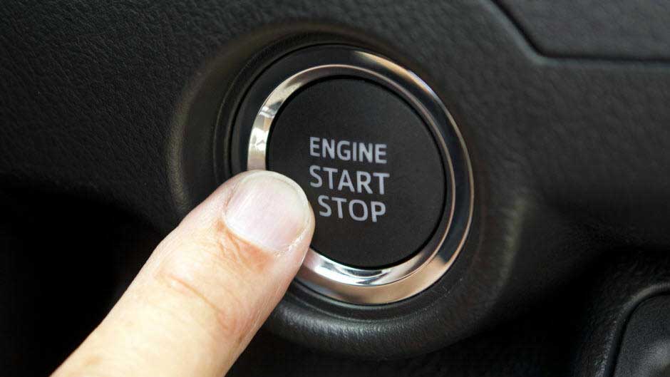 Toyota Aurion AT-X Interior smart start button