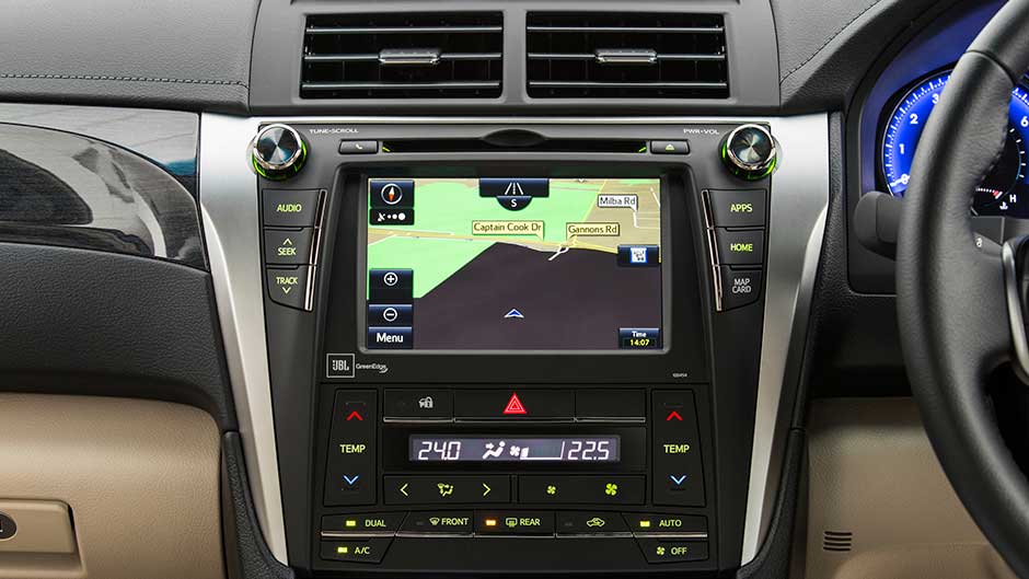 Toyota Aurion Presara Interior navigation