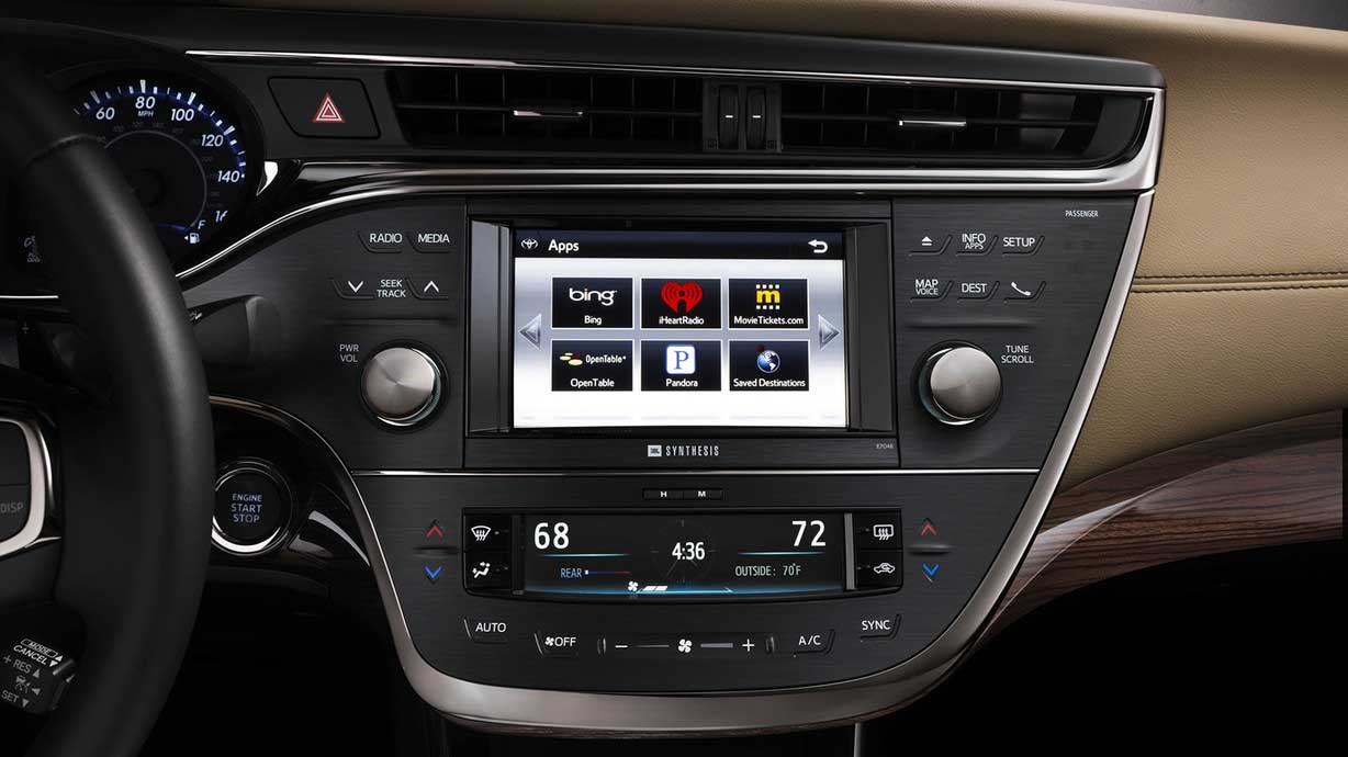 Toyota Avalon XLE Touring SE Interior navigation