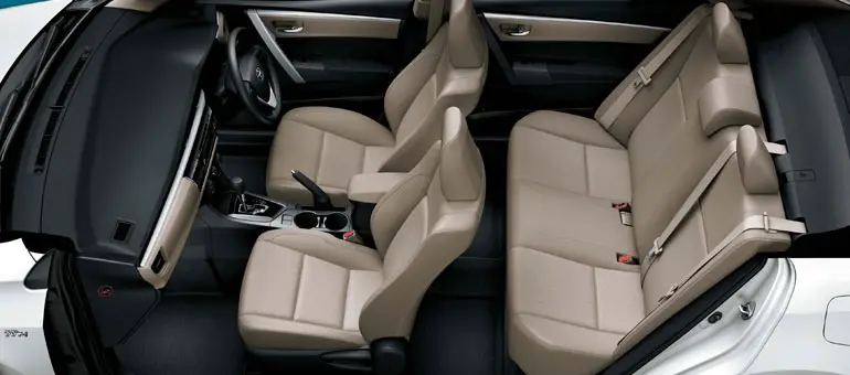 Toyota Corolla Altis D 4D G Seat