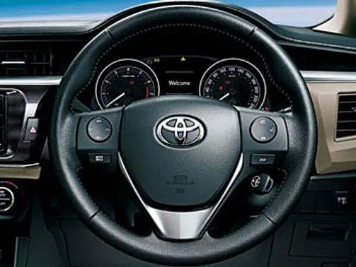 Toyota Corolla Altis G MT Steering