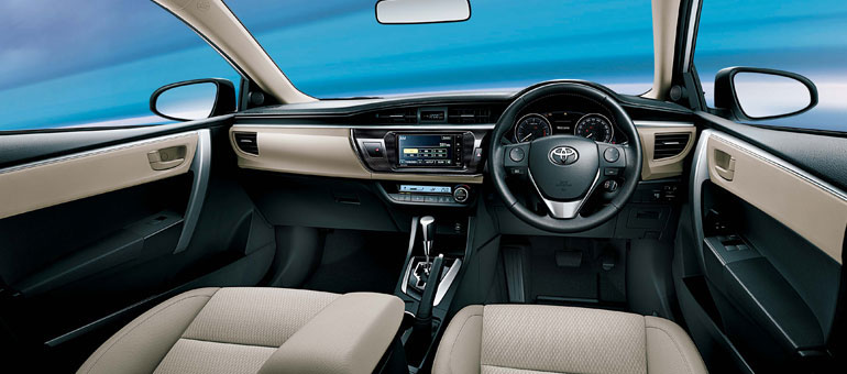 Toyota Corolla Altis GL MT Front Interior View