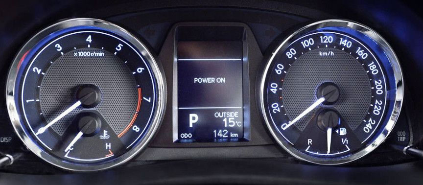 Toyota Corolla Altis GL MT Speedometer