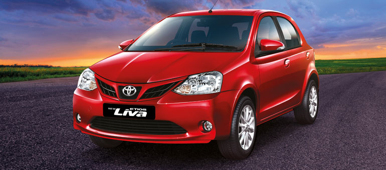 Toyota Etios Liva VX Front View