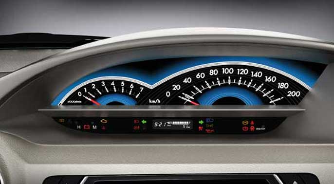 Toyota Etios VX XClusive Petrol Interior speedometer