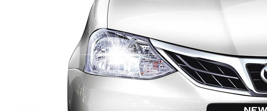 Toyota Etios VXD XClusive Diesel Exterior front headlight