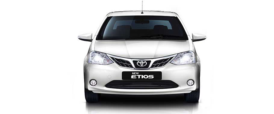 Toyota Etios VXD Exterior front view