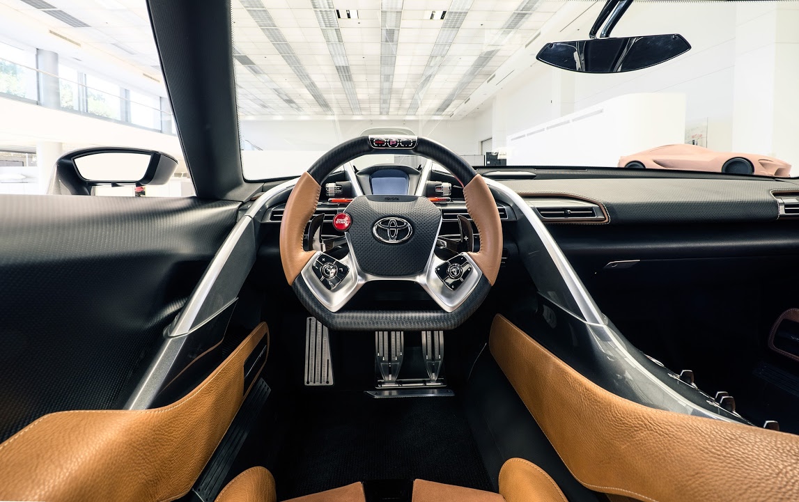 Toyota FT1 Vision Gran Turismo interior view