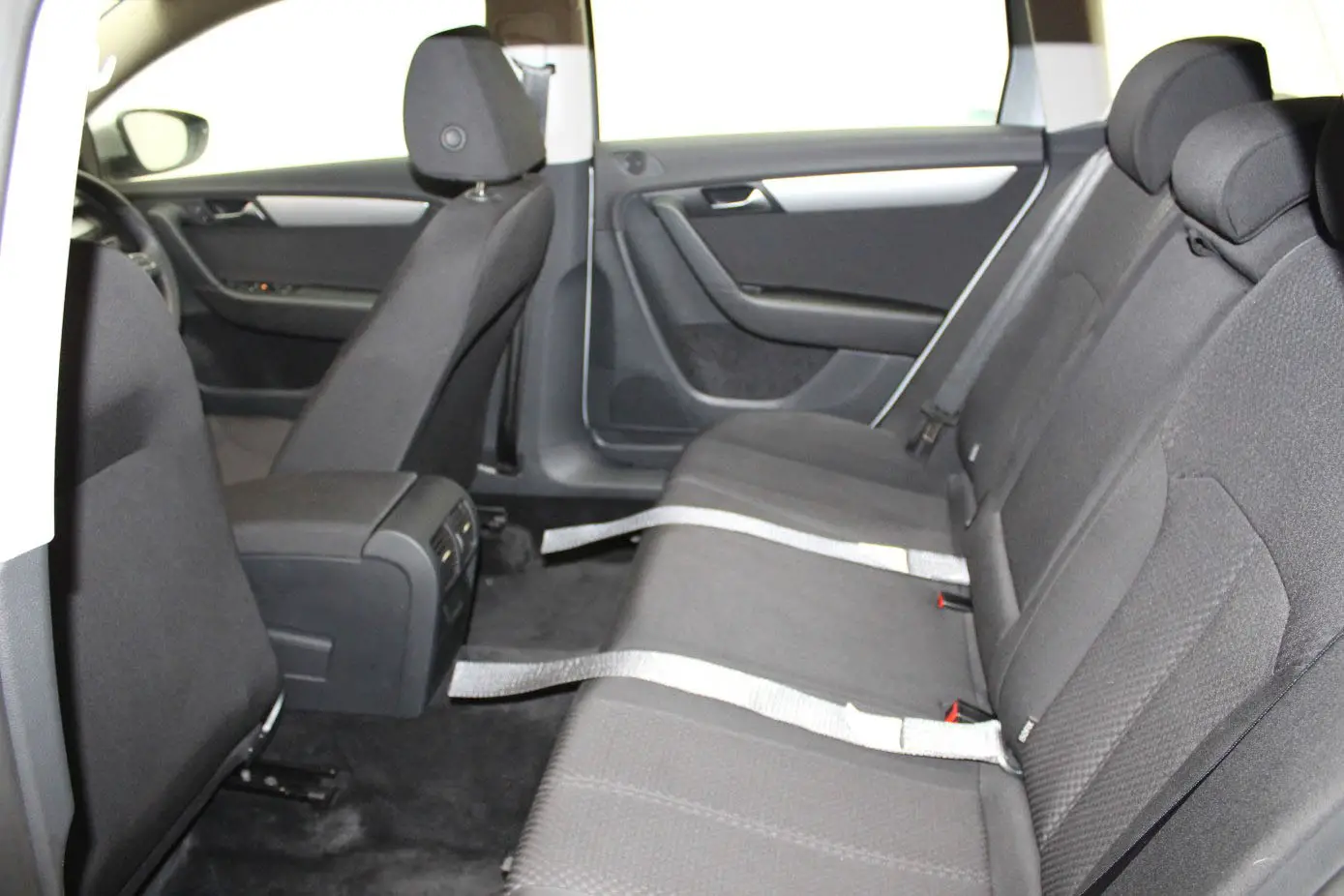 Toyota IQ rear seat view