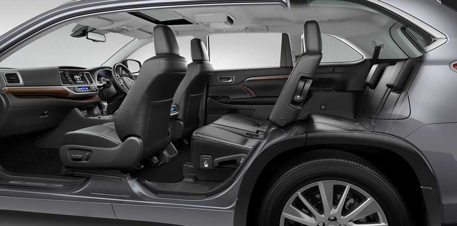 Toyota Kluger AWD GX Interior seats