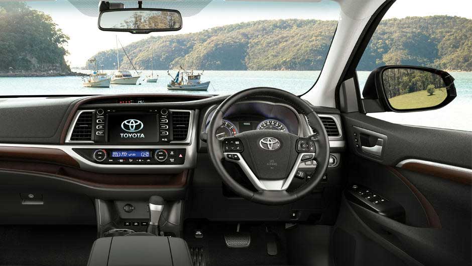 Toyota Kluger AWD GXL Interior steering