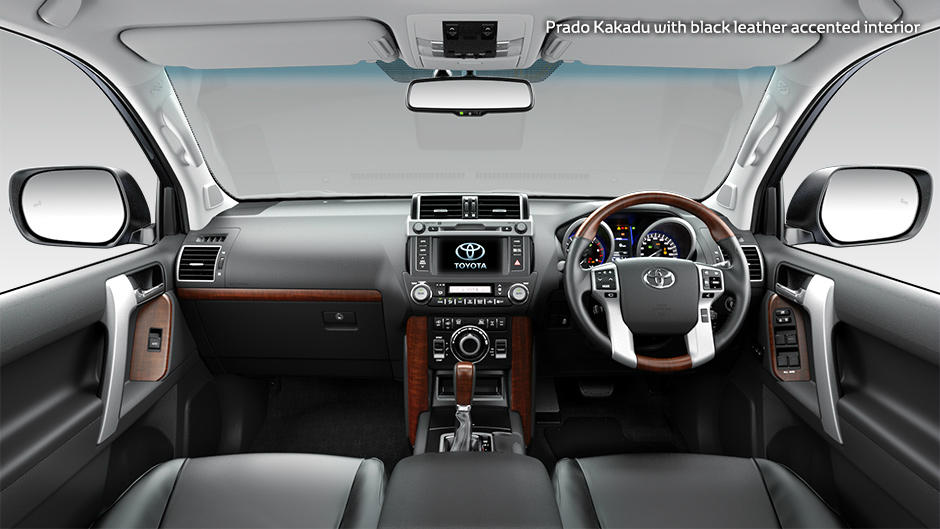 Toyota Prado VX Petrol interior front view