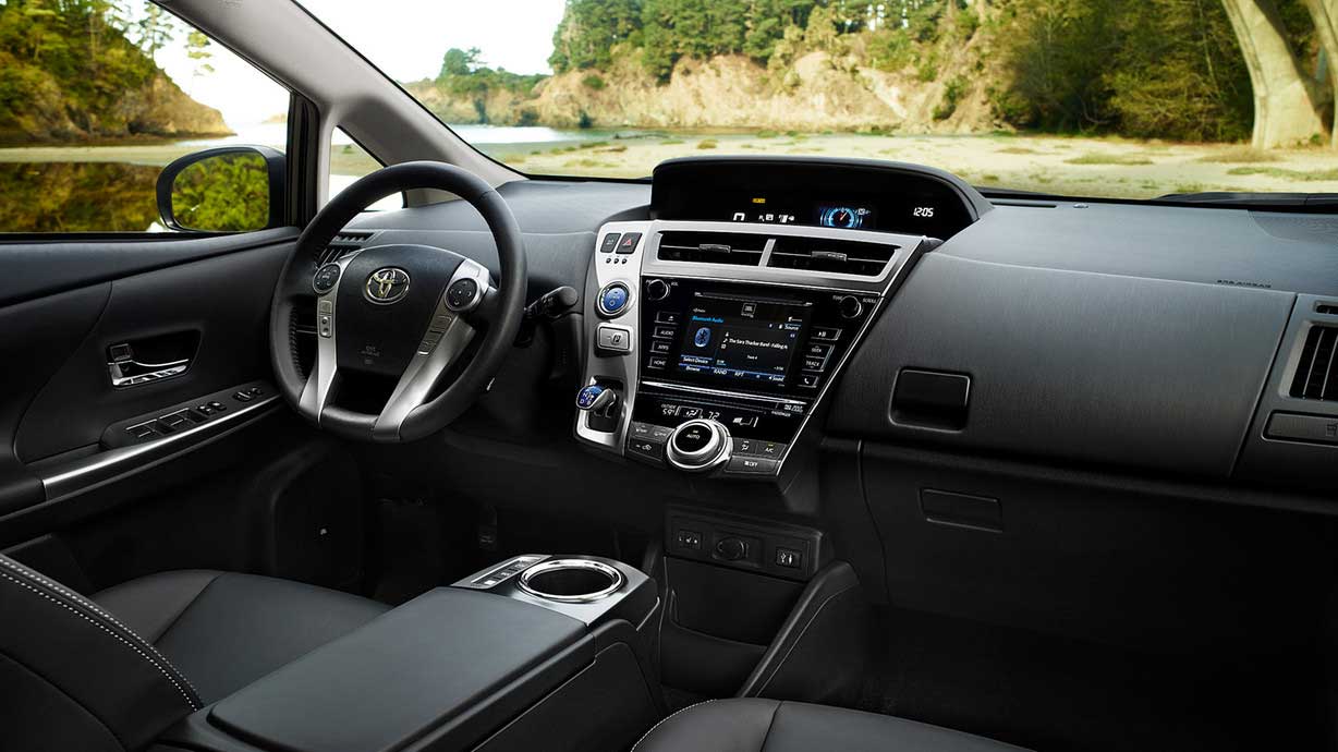 Toyota Prius V Three Interior dashboard